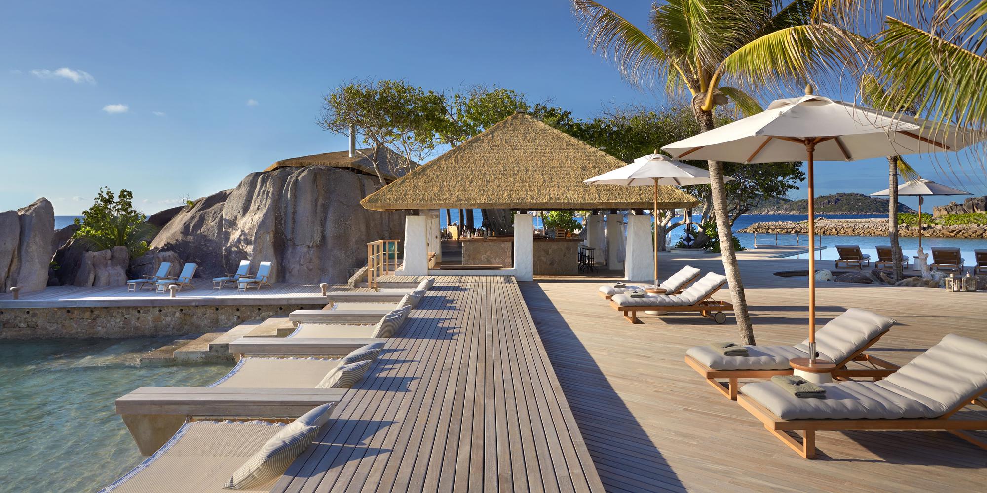 Pool villa nestled in jungle with ocean views at Six Senses Zil Pasyon, Seychelles