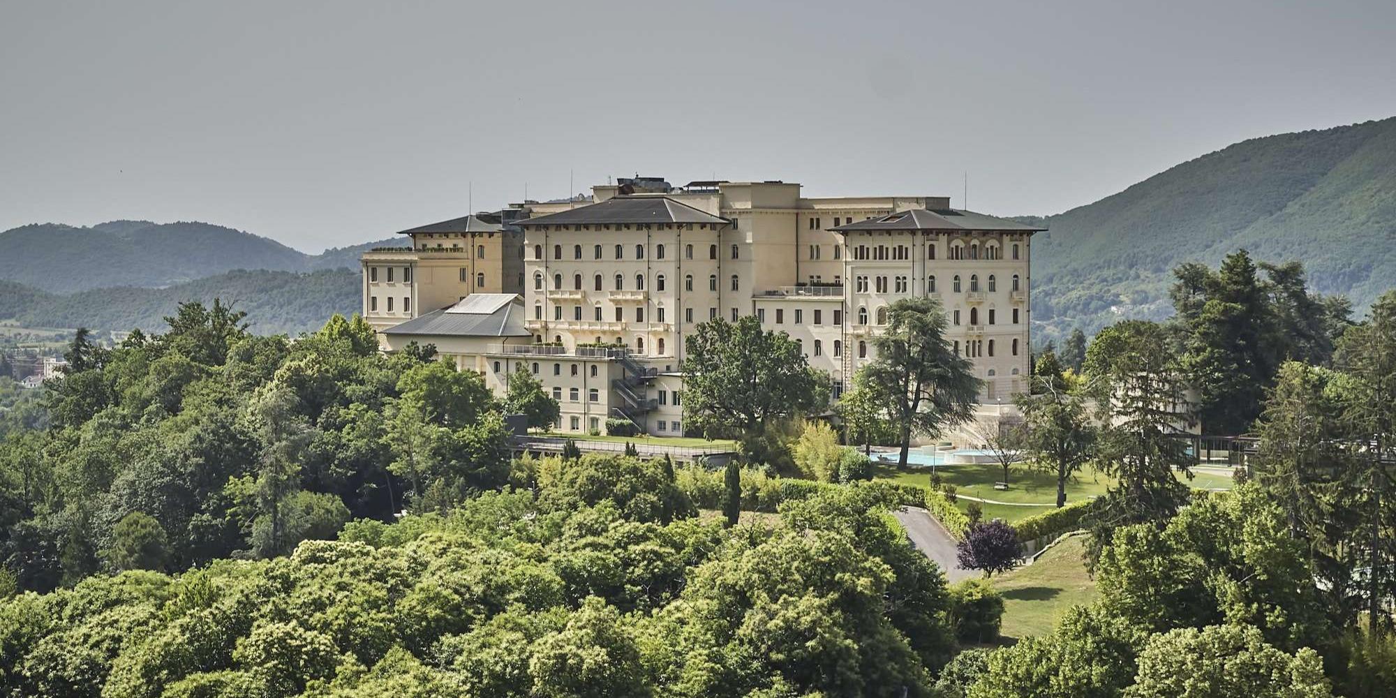 An image of Palazzo Fiuggi Wellness Medical Retreat of Fiuggi in Italy. The Palazzo Fiuggi Wellness Medical Retreat of Fiuggi in Italy.